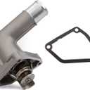 Engine Coolant Thermostat Housing Assembly Compatible with 2002-2009 Altima Quest Maxima Murano Replace 21200-8J10B