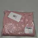 SUUKSESS Women Silk Cashmere Blend Off The Shoulder Tops Summer Lightweight Knit Trendy Sweaters Going Out Loose Fit Shirts (Light Pink, Small) (Pink, S)