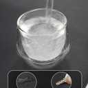 Desk Pad Mat 23.6"x13.7" - Waterproof Mouse Pad & Desk Protector, Non-Slip PU Leather for Gaming Keyboard/Mouse, Stitched Edge XL Office Desk Pad with Ergonomic Support(Black) (24" x 14")