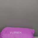 tuphen- Sleeping Bags for Adults Kids Boys Girls Backpacking Hiking Camping Microfiber Liner, Cold Warm Weather 4 Seasons Indoor Outdoor Use, Lightweight & Waterproof (3lb-Purple Grey)