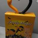 Bloem Spooky Flamingo Yard Stakes: 2 Pieces 25" Halloween - Head Up & Head Down Poses, Google Eyes, Galvinized Steel Legs, Durable Weatherproof Resin, for Indoor Or Outdoor Use, Yard Decoration