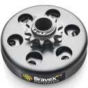 New Centrifugal Go Kart Clutch 3/4" Bore 10 Tooth 10T for #40/41/420 Chain 6.5HP - Upgrade