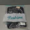 PRETTYGARDEN Womens Wide Leg Sweatpants High Waisted Baggy Lounge Sweat Pants Drawstring Athletic Flared Joggers with Pockets (Black, S)