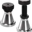 Yarlung 2 Pack Adjustable Screw Jack, Machinist Jack Post Height 2.75" to 4.25", Heavy Duty Screw Jack Stands for Leveling Work, Milling Drilling Machines