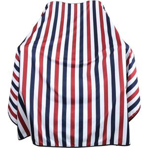 BARBER PRO Barber Cape, Hair Cutting Cape with Snap Closure, Professional Salon Cape Barber Hairdressing Cape Waterproof Adjustable Snap for Hairstylists 50 x 60 inches (Multicolor Stripes)