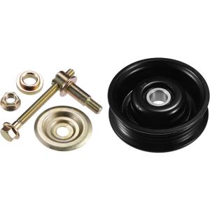uxcell Drive Belt Tensioner Assembly Accessory Idler Pulley No.8844026100 for Toyota T100 95-98 Black Metal