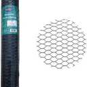 Hexagonal Poultry Netting Chicken Wire 26" 1" Mesh 20GA Black