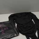 Avidlove Women Long Sleeve Bodysuit Turtle Neck Shapewear Body Suits Mesh One Piece Leotard Shirt Going Out Tops Fall Outfits, Size M