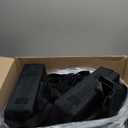 Abahub Soft Roof Rack Pads with 2 Tie Down Straps, 2 Tie Down Ropes, 2 Hood Loops and Storage Bag, for Surfboard, Kayak, Canoe, Heavy Duty Universal Car Roof Racks System, 45.5"