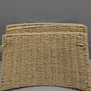 27in Farmhouse Christmas Tree Collar - Tree Basket - Natural Woven - Base Cover for Christmas Tree - Tree Skirt - Tree Ring