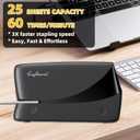 Electric Stapler, 25 Sheet Automatic Stapler, Includes 2000 Staples and 1 Staple Remover, Jam Free, Professional and Home OfficeBattery not IncludedAC or Battery Powered