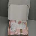 Birthday Gifts for Women Mom Her Friend Sister Wife Grandma, Self Care Gift Get Well Relaxing Spa Gift Basket Set (Pink)