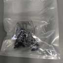 6 Pack Extra Links Prong Collar for Dog- Replacement 2.5mm Stainless Steel Pinch Collar for Dogs Links Extra Training Collar Links Fit Thickness Measure