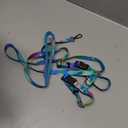 Cat Harness and Leash Set with Matching Collar  Escape Proof Harness for Cats, Adjustable & Lightweight, Tropical Hawaiian Leaf Print, Easy Wear for Outdoor Walking & Training