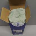 MIULEE Spring Sage Green Faux Fur Lumbar Decorative Throw Pillow Covers 16x16 Inch Set of 2 Super Soft Cozy Plush Cushion Cases Luxury Fluffy Pillowcases for Sofa Couch Bed Living Room, Sage Green