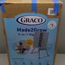 Graco Made2Grow 5-in-1 Convertible Highchair, Adjustable Baby to Toddler Seat, Hudson