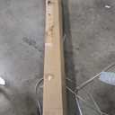 Paramondo 13.1'x9.8' Patio Awning Retractable Fully Assembled, Manual Sunshade Shelter Outdoor Deck Canopy Balcony Awning Cover - Premium Quality 280G Ployester Aluminum Frame, Grey with White Strips