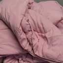 EASELAND Down Alternative Comforter Full Size- Quilted Duvet Insert for All Seasons, Soft Cozy with Corner Tabs, Summer Winter Warm Bedding, Pure White 82×86