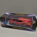 Remote Control Car RC Cars Racing Car 1:18 Licensed Toy RC Car Compatible with Lamborghini Model Vehicle for Boys 6,7,8 Years Old Halloween, red