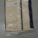 Laolitou Boho Pillow Covers 1818 Pack of 2, Decorative Rustic Cotton Linen Soft Blue Throw Pillow Cover for Living Room Sofa Bedroom Couch Cushions Home Decor