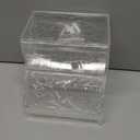 Acrylic Dishwasher Pods & Sponge Holder w/Lids - 2 Compartment Container for Storing Detergent Tablets, Dryer Sheets, Laundry Pods for Kitchen Sink Organization