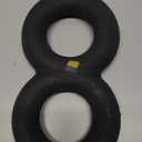 Goughnuts — Dog Toys for Aggressive Chewers | Virtually Indestructible Pull Toy for Large Breeds Such as Pit Bulls and German Shepherds | Heavy Duty Tug Dog Toy | Large | Black