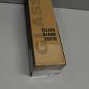 MUKOKO 32oz Glass Water Bottles with 2 Lids-Handle Spout Lid&Bamboo Straw Lid, Motivational Water Tumbler with Time Marker Reminder and Silicone Sleeve, Leakproof-Pink-1 Pack