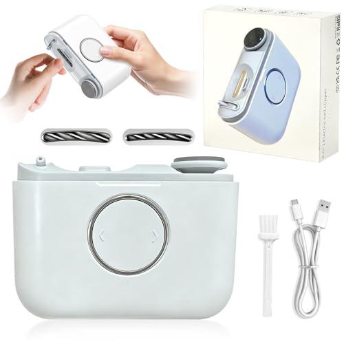 YunLuna Electric Nail Clipper,Electric Nail Trimmer with Light,Electric Fingernail Clippers with Polishing,Rechargeable Electric Automatic Nail Clipper for Seniors,Mother‘s Day Gifts for Mom Womens