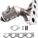 Exhaust Manifold Catalytic Converter for Accent 2012-2017 Veloster 2012-2017 Kia Soul 2012 2013 2014 2015 2016 Kia Rio 2012-2017 Ex/Lx/Sx 2012-2017 1.6L