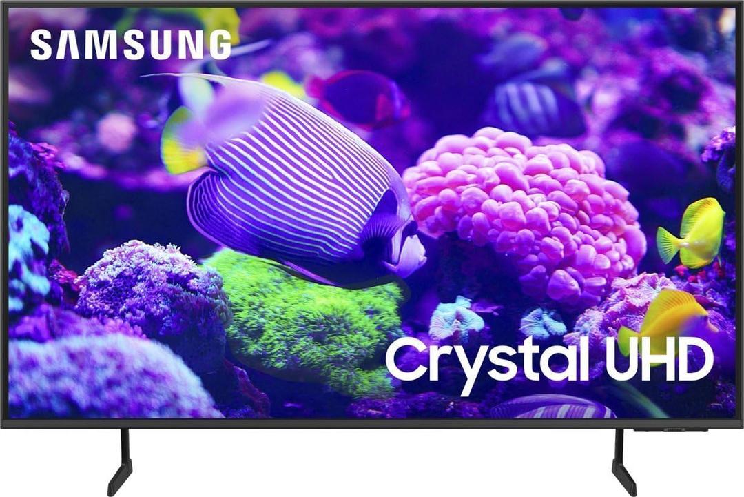 Samsung 75-Inch Class Crystal UHD 4K DU7200 Series HDR Smart TV w/Object Tracking Sound Lite, PurColor, Motion Xcelerator, Mega Contrast, Q-Symphony (UN75DU7200, 2024 Model)
