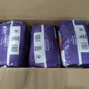 Amazon Basics Postpartum Incontinence Underwear for Women, Maximum Absorbency, Bladder Leak Protection, Soft, Disposable, Odor Control, Comfortable Fit, X-Large, Lavender, 48 Count (3 Packs of 16)