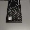 Carbon Fiber Pickleball Paddle, Carbon Fiber Surface (CFS) Pickle Ball Paddles with 16mm Honeycomb Core, Lightweight, Shock-Absorbing Paddle with Anti-Slip Grip, Ideal for Novice & Pro Players