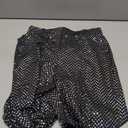 Men's Plus Size Dazzling Disco Shirt & Bell Bottom Pants Costume Set - Adult 70s 80s Disco Costume Sequin Outfit (3X)