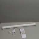 MYshade Blackout Cordless Roller Shades, Room Darkening Free-Stop Roll Up Blinds for Windows, Pull Down Blocking Blind for Home and Office, Easy to Install, 24" W X 72" H, White