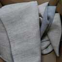 Valenrug Washable Rugs 5x7 - Stain Resistant 5x7 Area Rugs for Living Room, Non Slip Backing Printed Rugs for Bedroom, Folable Machine Washable Area Rug (5'x7', Beige)