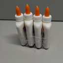4 x Elmer's Washable No Run School Glue, 4 Ounces, White and Dries Clear