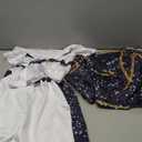 ADJSYDD Girl Kids 3PCS Singer Costume Stage Outfits Halloween Cosplay Set Party Playwear, 150