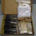 Spakon 50 Set 50th Birthday Party Favor for Guest Anniversary Party Favor Golden Birthday Bookmark Thanks for Coming Pen with Tag Appreciation Gifts for Women Men Wedding New Year