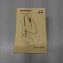 TECKNET Ergonomic Mouse, Wireless Bluetooth Vertical Mouse, 4800 DPI Optical Tracking, 6 Adjustable DPI, Quiet Clicks, 2.4GHz with USB A Receiver, 12 Months Battery, 6 Buttons, Wide Compatibility