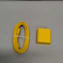 iPhone Charger Fast Charging,[MFi Certified] 2Pack 20W Type C Fast Charger Block with [10FT&6FT] USB C to Lightning Cable Compatible for iPhone 14/13/12/11 Pro Max/Xs Max/XR/X,iPad (Yellow)