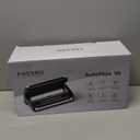 FRESKO Food Vacuum Sealer with Automatic Bag Detection, Double Heat Seal, Built-in Bag Roll Storage & Cutter, 2 Rolls Bags, Starter Kit (Stainless Steel)