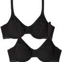 Fruit of the Loom Women's Unlined Underwire Bra - Cotton & Spandex Blend for Natural Shape and Flexibility 36b