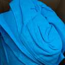 Quictent Waterproof Sun Shade Sail for Patios 185G Polyester Fabric Cloth, 98% UV Block Outdoor Awning Shelter for Commercial, Backyard, Garden, Deck, Hardware Kit Included 20x16 ft, Blue