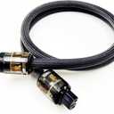 WAudio 10 AWG Hi-End HiFi Audio Universal AC Power Cable Power Cord US Plug - 5FT (1.5M)