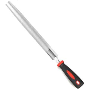 YKLP 8inch Diamond Coated Half Round File Plastic Handle Hand Tools for Grinding on Glass, Stone, Marble, Rock, Bone 120 Grit2