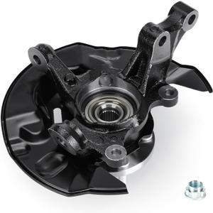Front Left Steering Knuckle & Wheel Bearing Hub Assembly for Toyota Corolla 2003 2004 2005 2006 2007 2008 L4 1.8L, LK029 698-389 698389, Driver Side