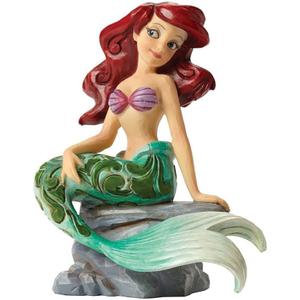 Disney Traditions by Jim Shore “The Little Mermaid” Ariel Personality Pose Stone Resin Figurine, 4.2