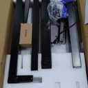 Monomi Electric Standing Desk, 71 x 31.5 inches Height Adjustable, Ergonomic Home Office Sit Stand Up Desk with Memory Preset Controller (Rustic Brown Top/ Black Frame)