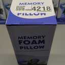 Cervical Neck Pillows with Memory Foam - Neck Pillows for Pain Relief Contour Memory Foam Pillows Ergonomic Neck Support - Adjustable Orthopedic Bed Pillows with Breathable Pillowcase for Sleeping (Standard, Grey White)