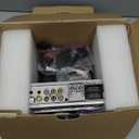 10.1 inch Single Din Car Stereo with Wireless Carplay 10 inch Touchscreen Radio Support FM Radio/YouTube Video/Car Play/Android Auto/Bluetooth/SWC + Backup Camera + Mic